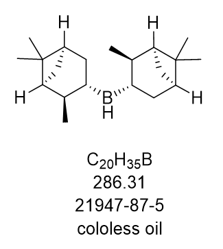 (+)-二异松蒎烯基硼烷 | 21947-87-5